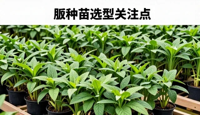 种苗选型中种植管理的关键要素分析